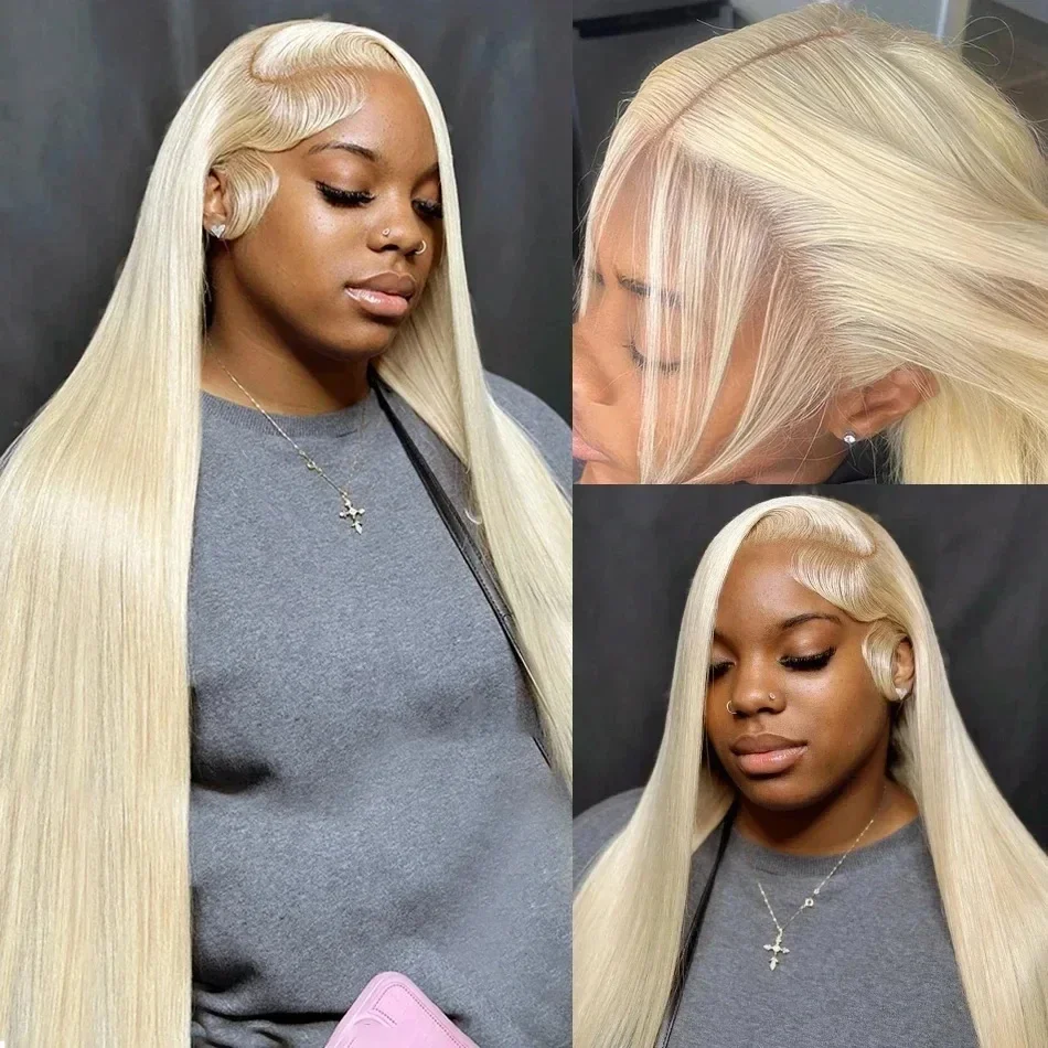 

Lumiere 30 Inch 613 HD Lace Frontal Wig 13x4 Straight Honey Blonde Lace Front Wig Human Hair Brazilian 4x4 Lace Closure Wig