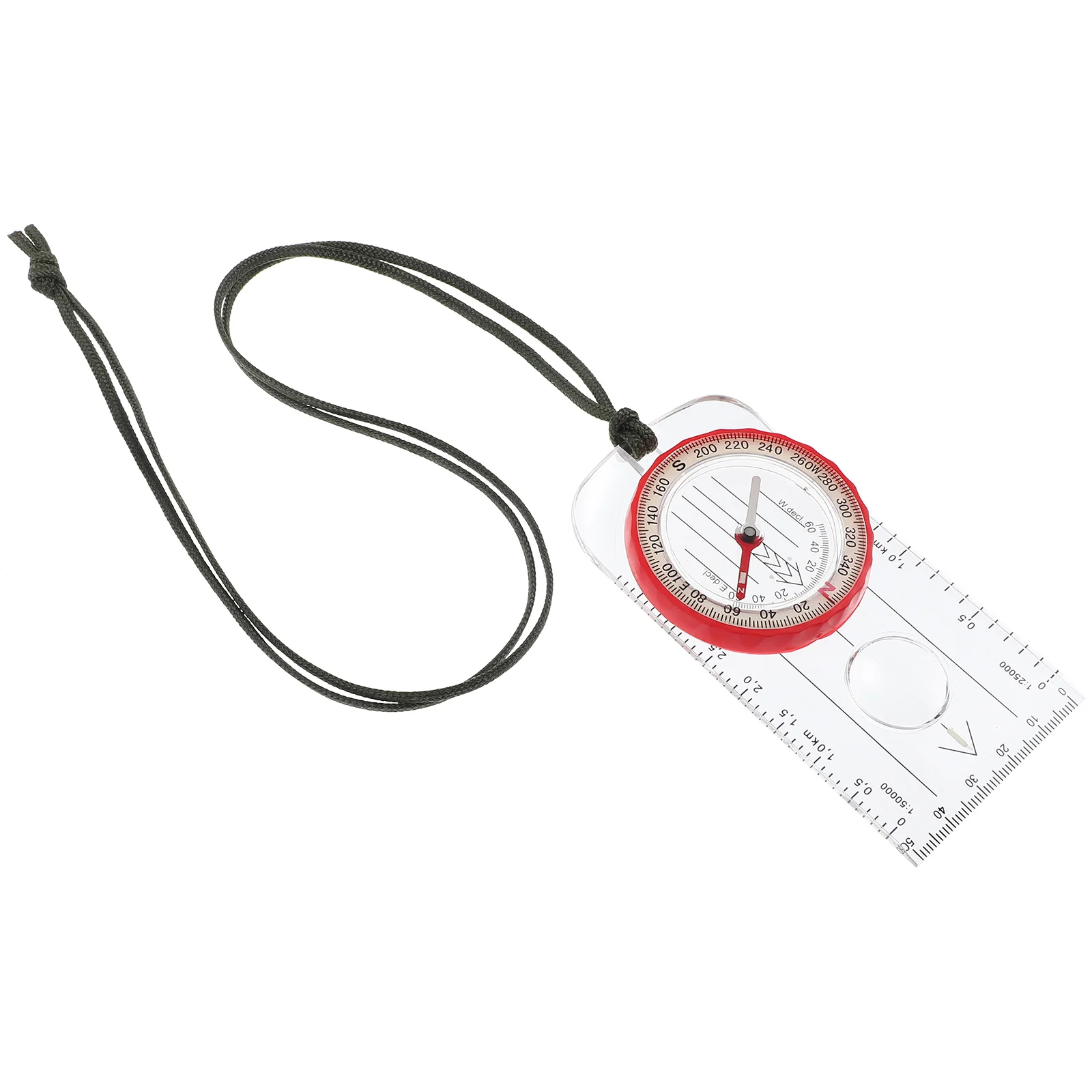 

1 Set of Travel Compass Map Compass Navigation Tool Multi-function Small Compass Portable Compass