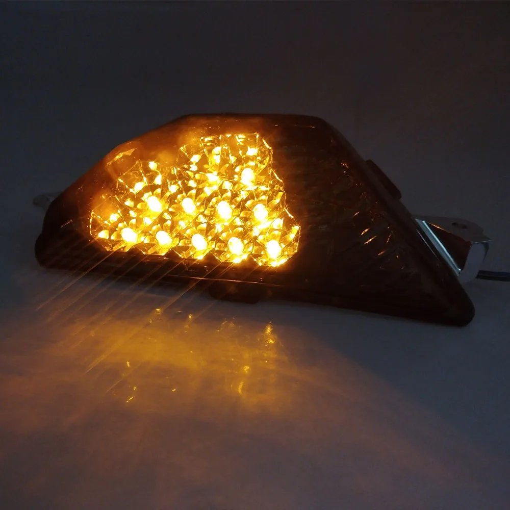 Front LED Turn Signal For KAWASAKI NINJA 250 300 400 650 1000SX ZX6R ZX25R Z1000
