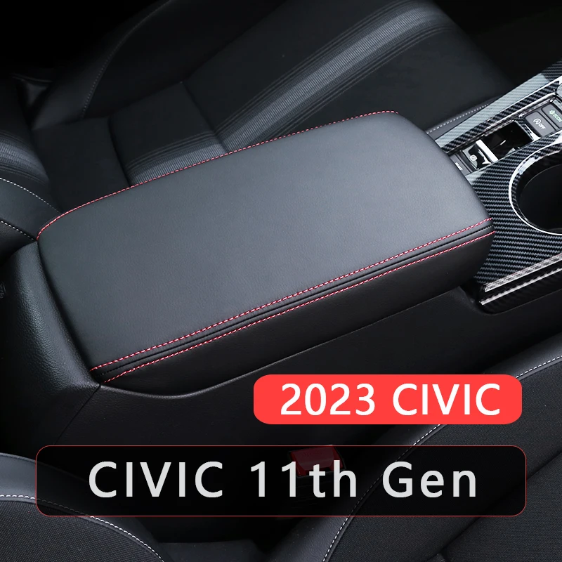 For Honda 2023 Civic 11th Gen Civic Car Armrest Mat Center Storage Box