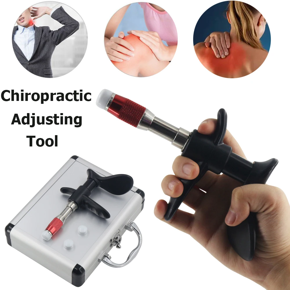 

Manual Chiropractic Adjusting Massage Tools Cervical Spine Correction and Relaxation Device Single Head Physiotherapy Massager