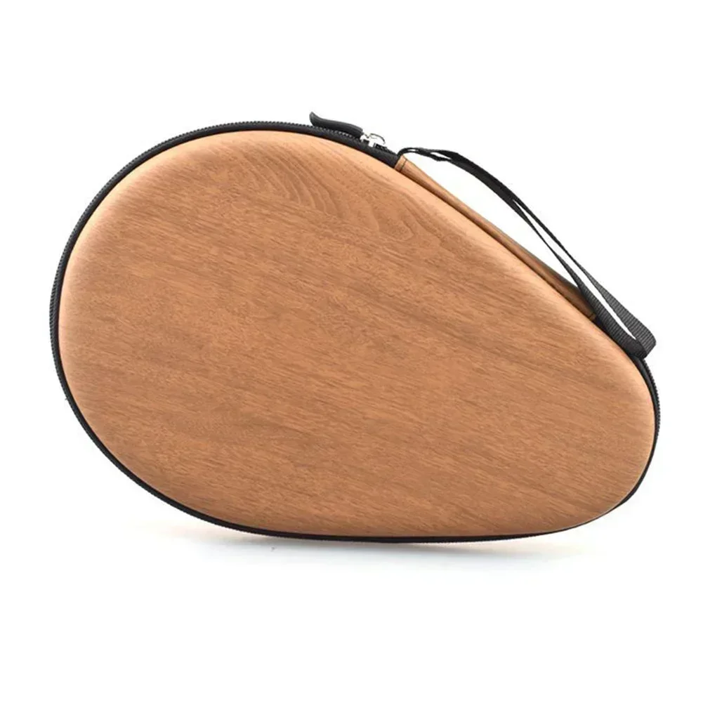 Table Tennis Bag Cover Paddle EVA Bags Waterproof Gourd-Shaped 28x18x4cm Pong Racket Case Box Sports Accessories