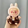 17cm Mini Plush Doll'S Clothes Outfit Accessories For Korea Kpop Exo Labubu I II Idol Dolls Sitting Party overalls Clothing Gift 6