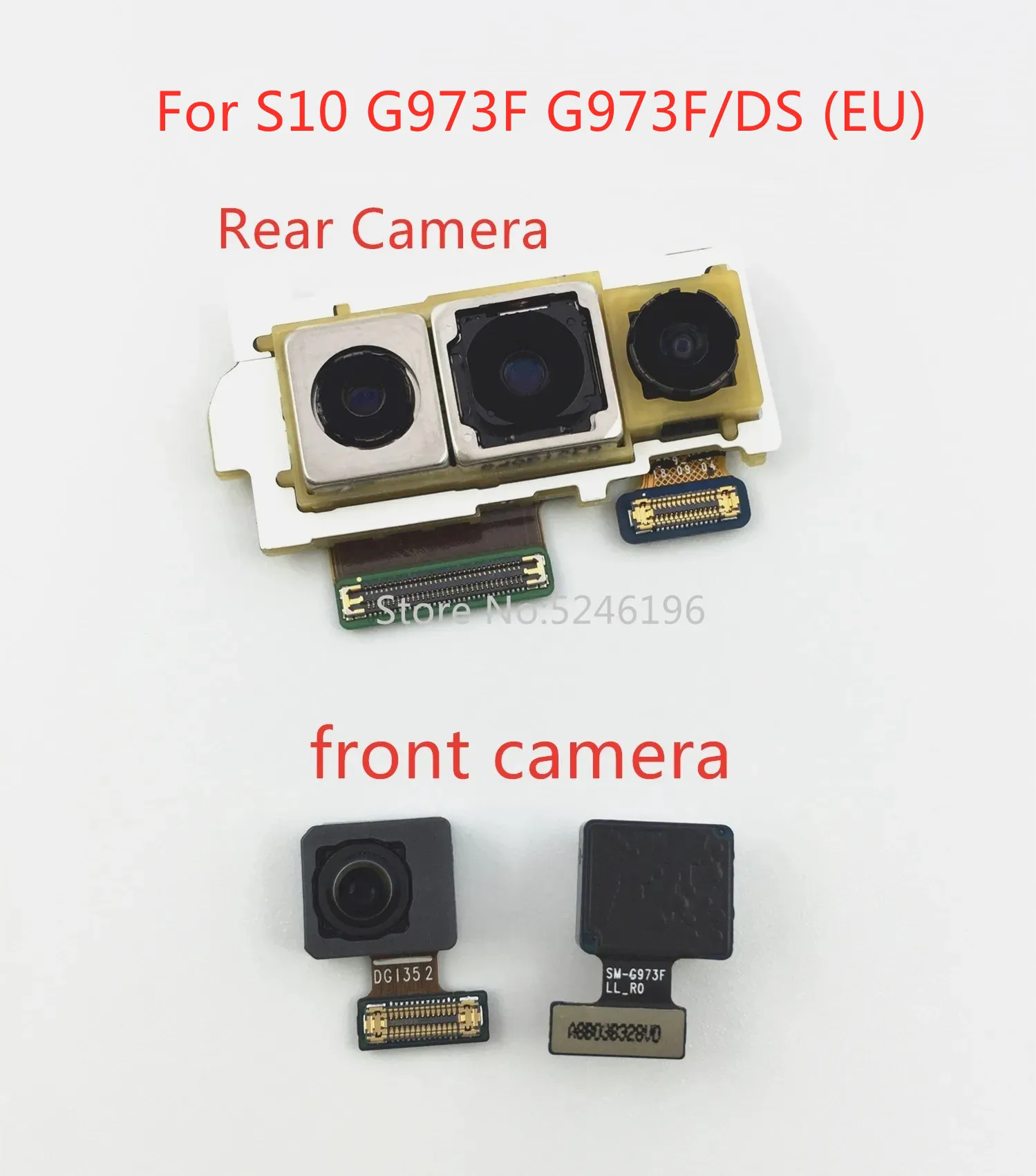 Модуль передней камеры для Samsung Galaxy S10 G973F G973F/DS (EU) S10 G973U G973U1 G9730 (US), 1 шт., запасная часть