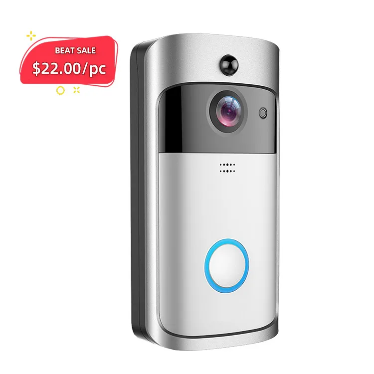 visual-intercom-night-vision-ring-doorbell-camera-low-power-consumption