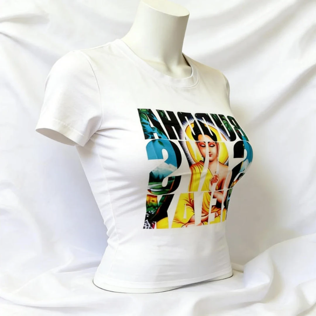Cute Girls Tees Tops Aesthetic Graphic Tees Tops Y2k Style Women Clothing Streetwear Harajuku Printing Sexy T-shirts Summer 90s 4