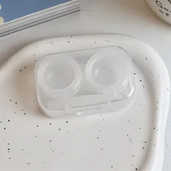 Luxurious High - Quality Portable Contact Lens Storage Case Set (White)