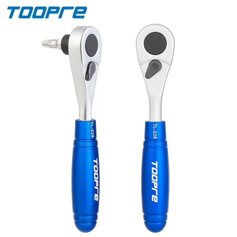 TOOPRE Portable Bicycle Ratchet Wrench Set 3