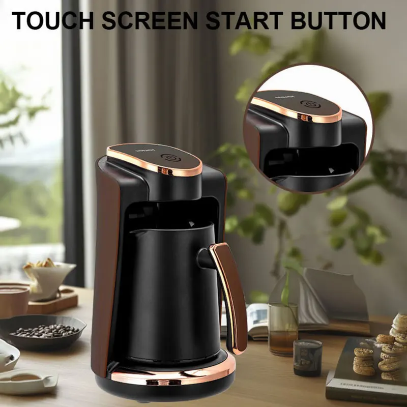 250ml Electric Coffee Pot 550W Portable Drip Coffee Machine Household Small Milk Maker Office Mocha Pot 110V 220V