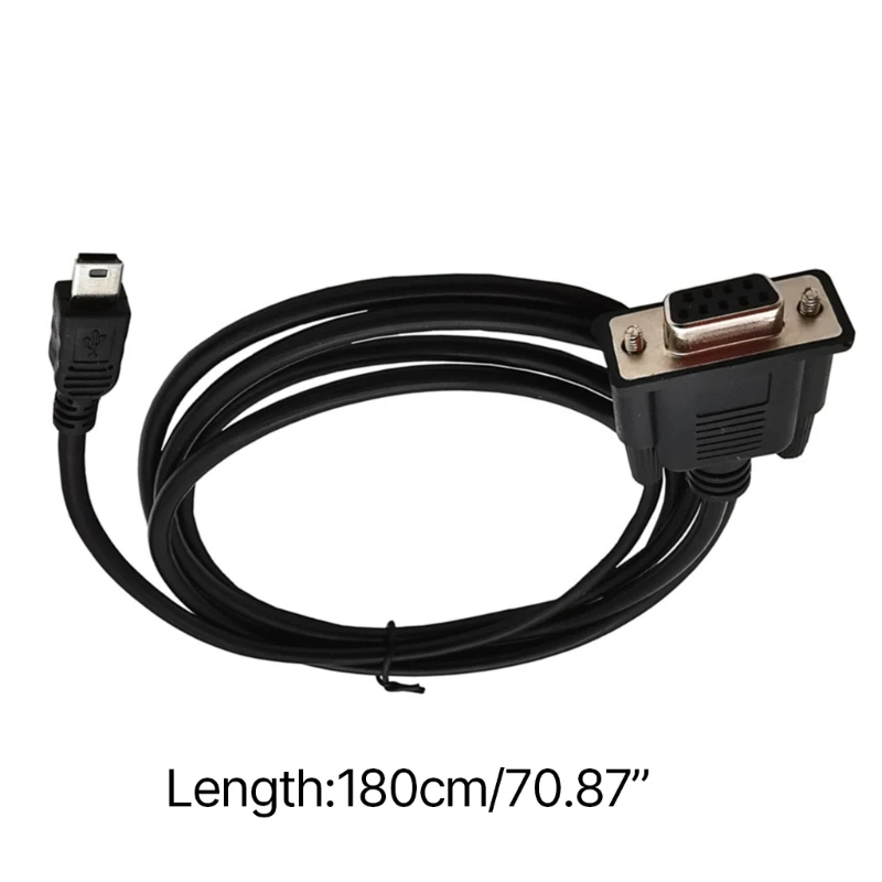 1.8M DB9 암 USB 미니 5핀 수 케이블 어댑터