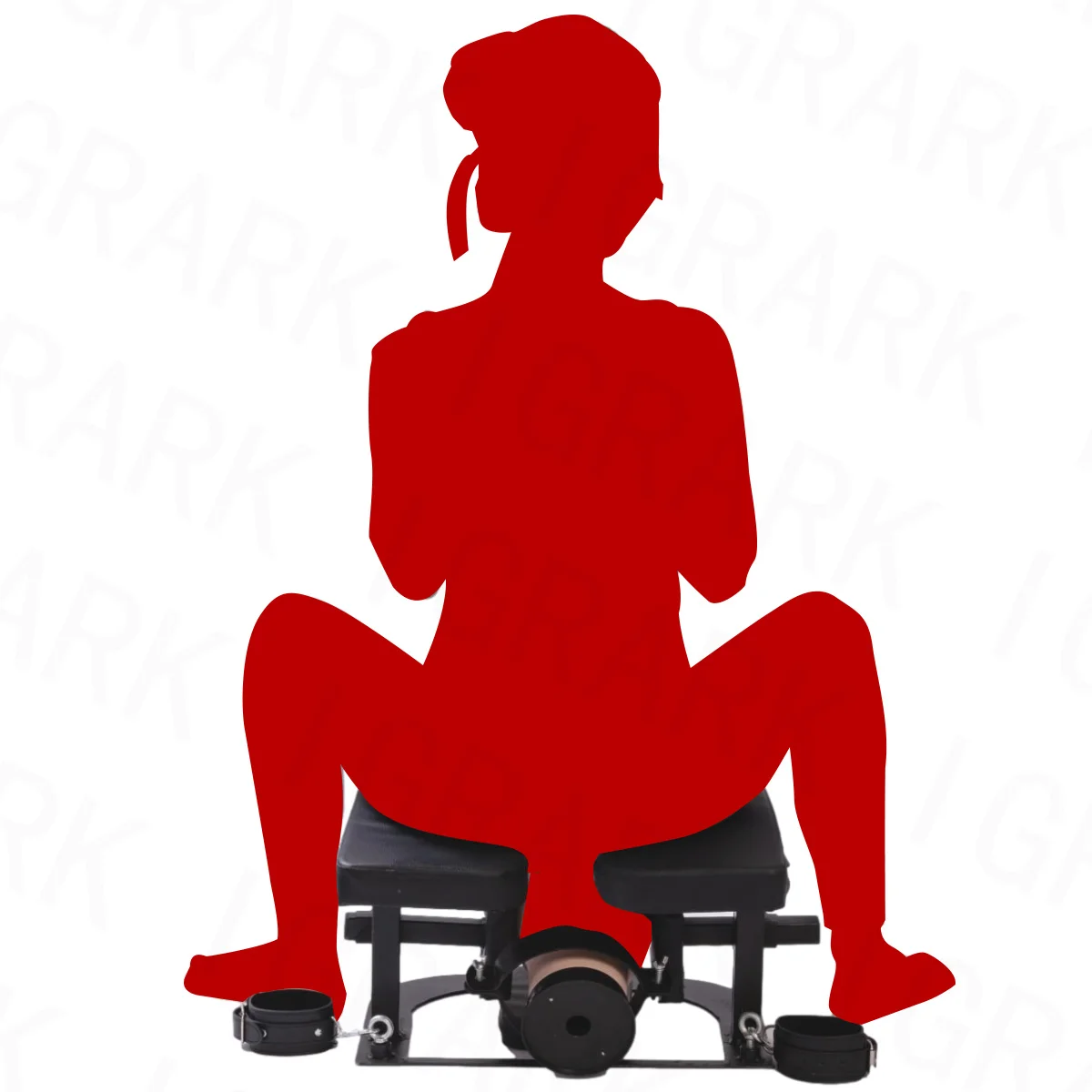 Adult AV Props BDSM Sex Chair Lower Body Licking Props Sex Toys for Couples Slave Bondage Women Pussy Worship Toys Shop sex toys sex chair bed