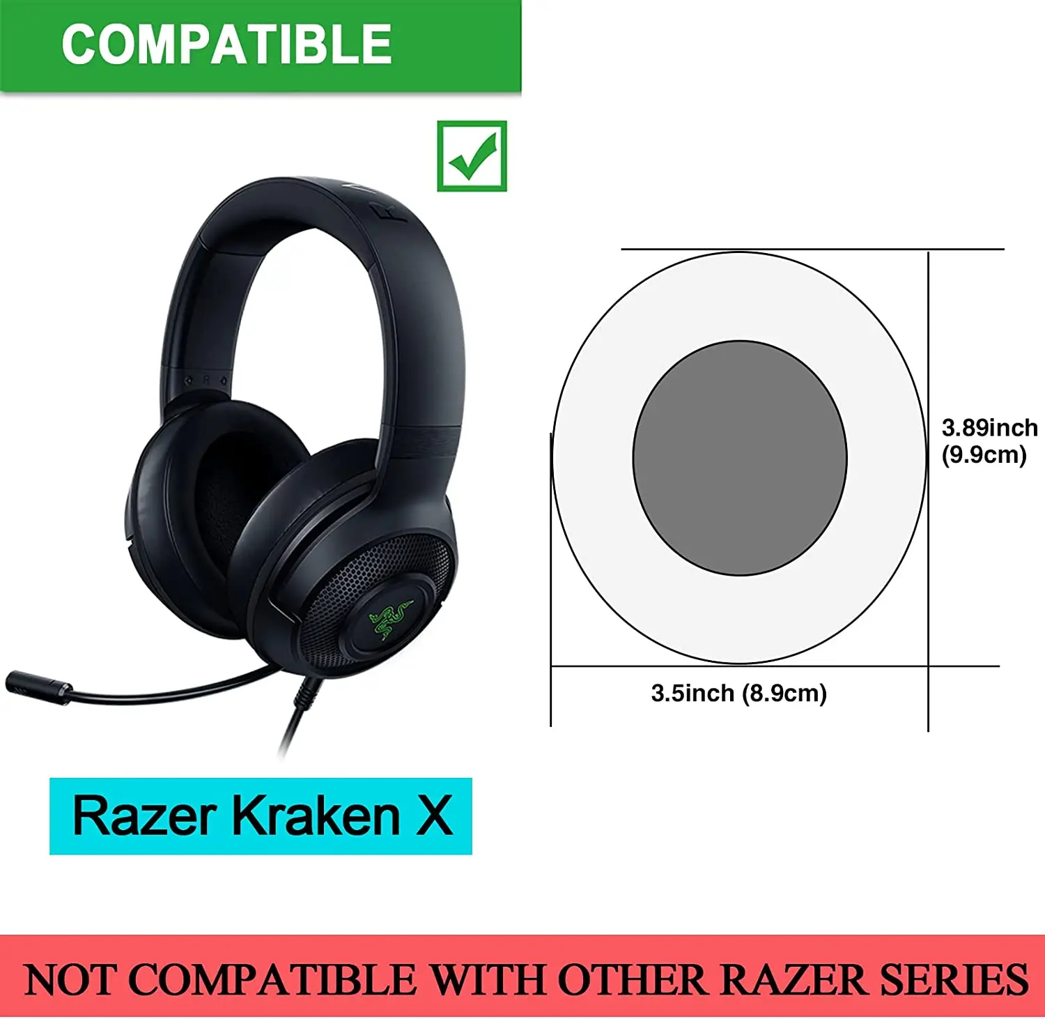 Auriculares Razer Kraken X Lite