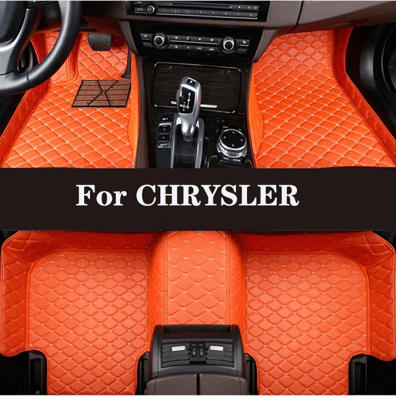 

Full Surround Custom Leather Car Floor Mat For CHRYSLER 200 200S 300 300C Touring 300S Grand Voyager Pacifica Sebring Auto Parts