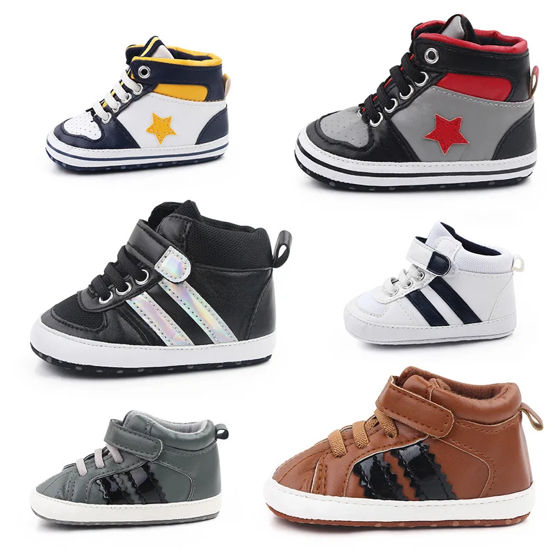BabyShoesPuLeatherBabyBoyShoesNewbornSportsSneakersForBaby