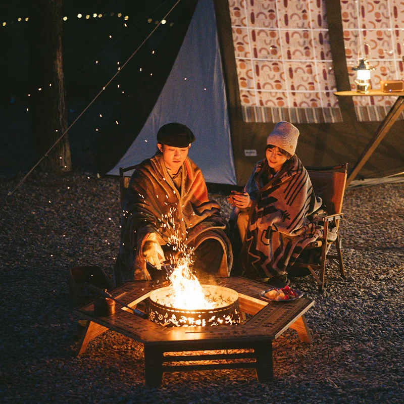 Naturehike Multi Functional Flame Retardant Blanket Outdoor Camping Warm Carpet Draped Carpet Shawl