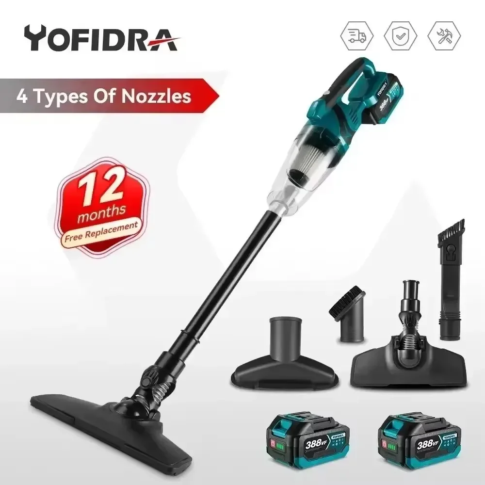 Handheld Vacuum Cleaner Cordless Fit For Makita 18V Battery Powerful Household Cleaning for Car Pet handheld vacuum cleaner