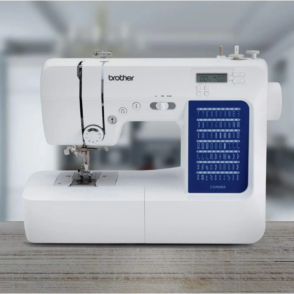 CS7000X Computerized Sewing and Quilting Machine, 70 Built-in Stitches, LCD Display, Wide Table, 10 Included Feet 3