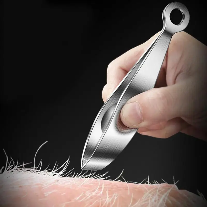 Kitchen Tweezers Fishbone Clips Meat Hair Tweezers Plucker Remover Tool Exquisite Pig Hair Pliers Remover Tool Multifunctional