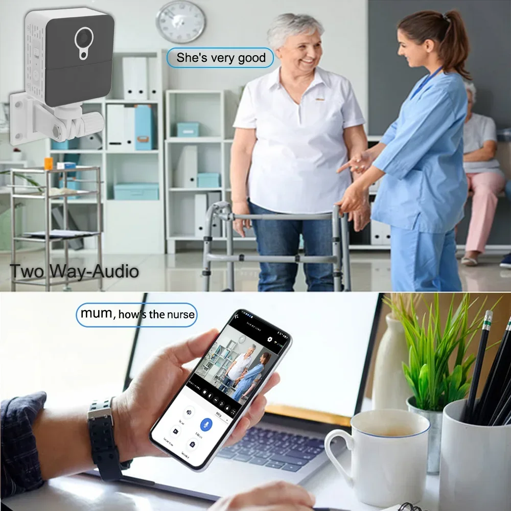 

W6 Mini Super small IP Surveillance Smart Wireless Home Security Camera WiFi Camera Motion detection alert Remote View