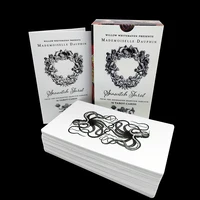 12CM×7CM The Sea Witch Tarot A complete set of 78 tarot cards fortune teller The World of Art and Magic 1