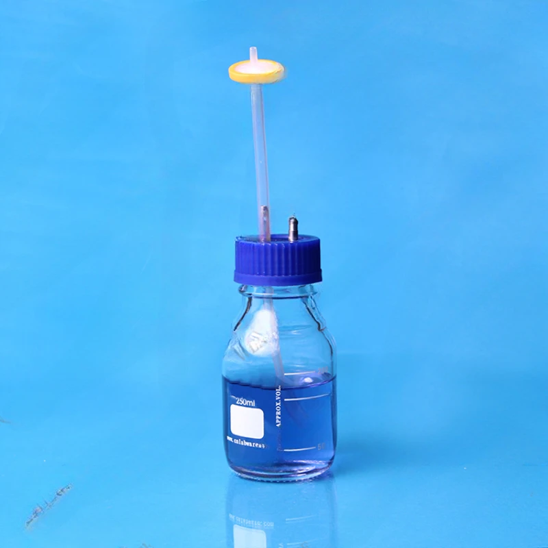 

250m feed bottle domestic glass tube burning high temperature resistant anaerobic storage waste liquid