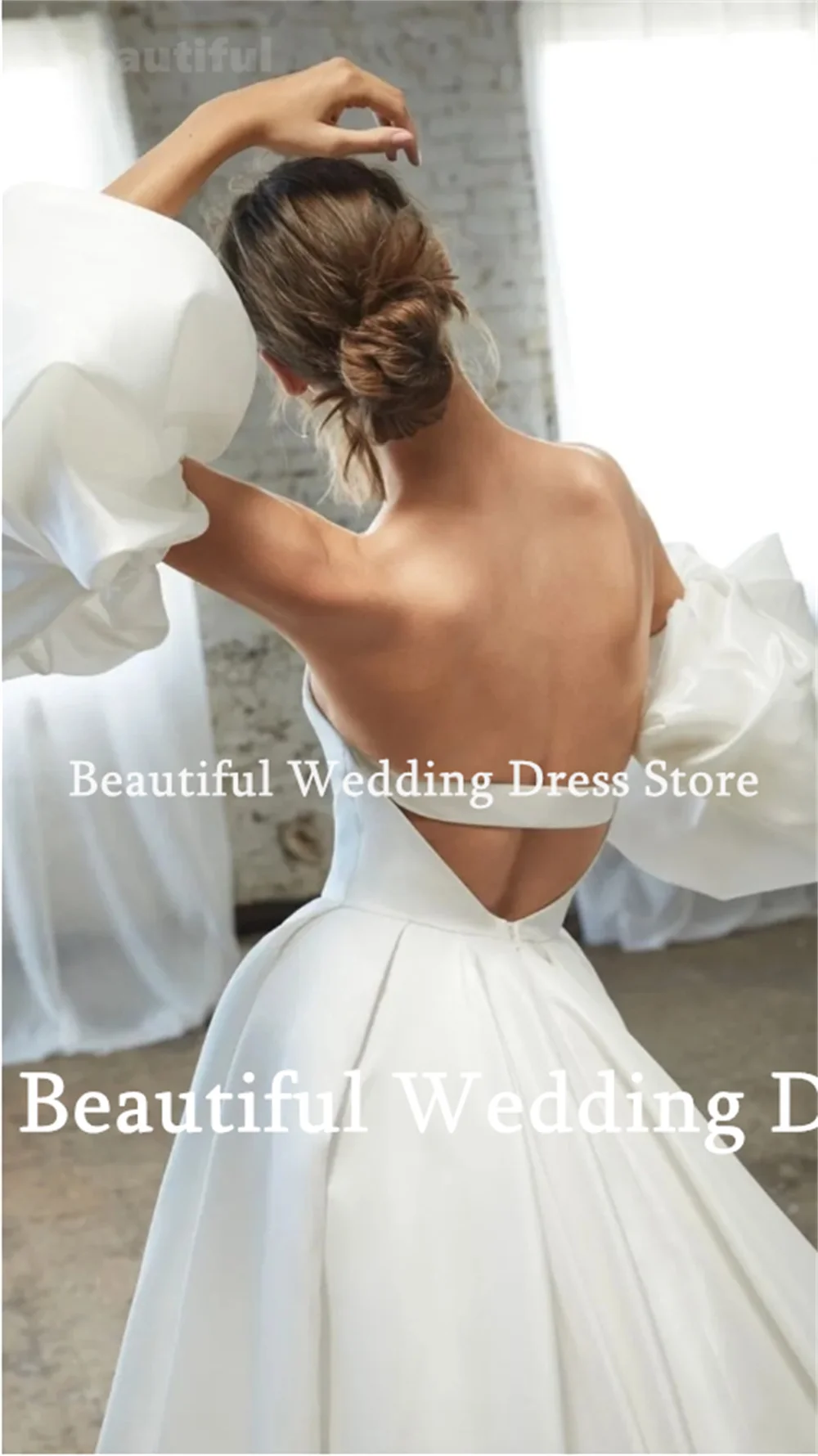 Рисунок 3 - Женское простое свадебное платье без рукавов