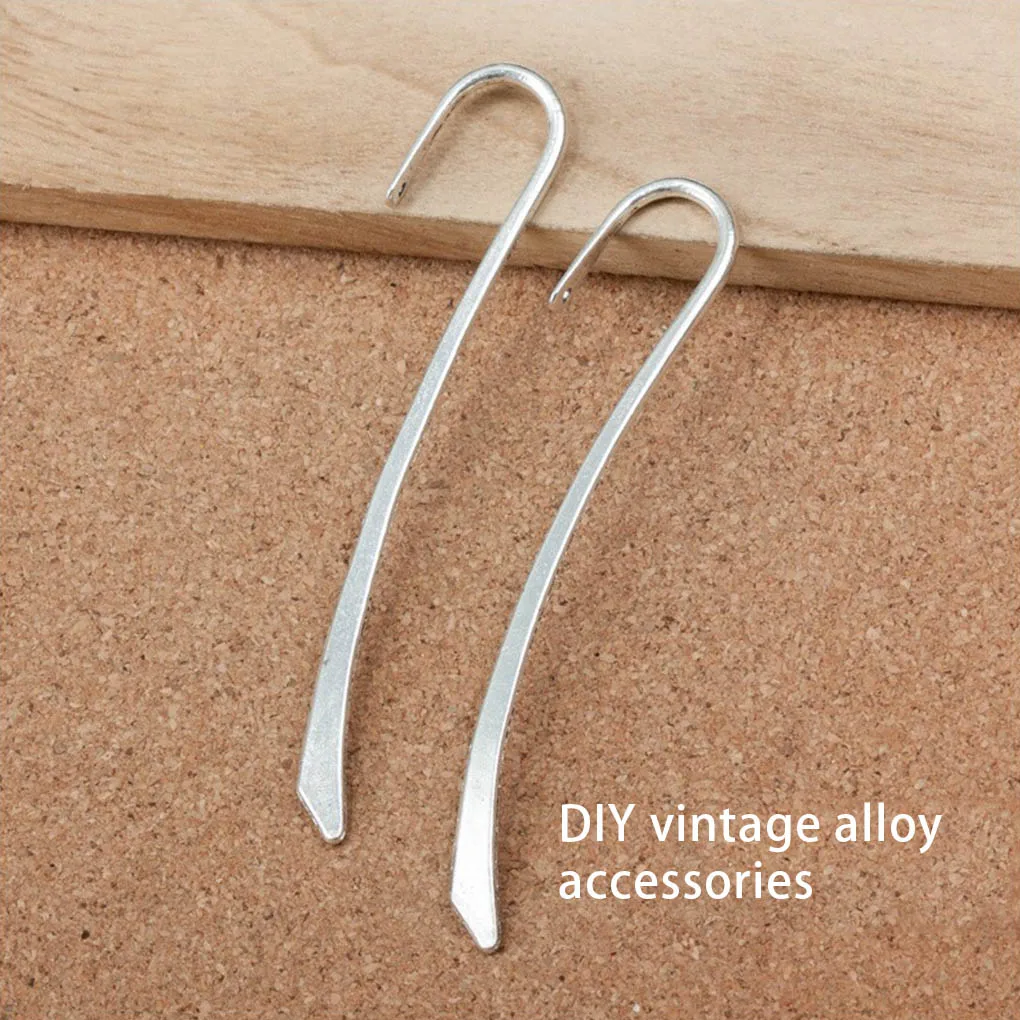 

10 Pieces Bookmark Pendant Solid Color Book Mark Stationery Portable