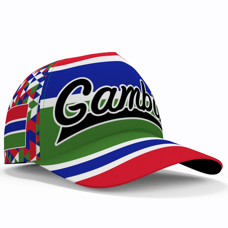

Gambia Baseball Cap Free 3d Custom Name Number Arab Team Logo Gm Hat Gmb Country Travel French Nation Arabic Islam Flag Headgear