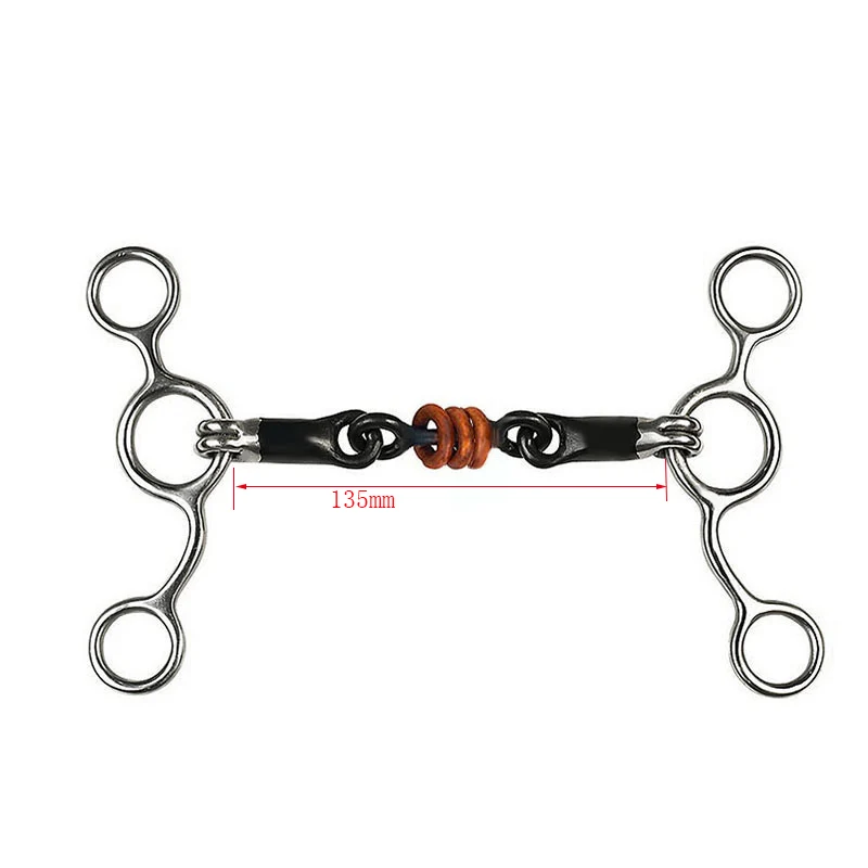 Stainless Steel Horse Mouth Ring Loose Ring Outdoor Horse Equipement ﻿ 3