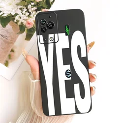 Cute Cat & Butterfly Design Silicone Case - Black Shark 5 Pro for Black Shark 5 Pro (TGhei2377)
