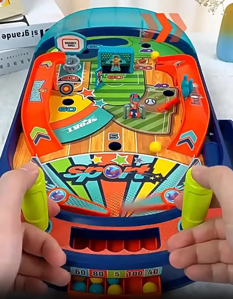Jeu de Flipper pour Enfants - Machine à Billes pour Jouer à la Maison