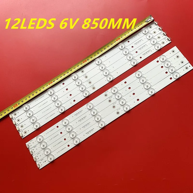 LED Backlight Strip 12LED For TCL L39D30 IC-B-0262201TLQ39D034R IC-B-0262201TLQ39D034L IC-B-TLQ39D034L IC-B-TLQ39D034R