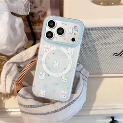 Black Shockproof Protective Phone Case with Cute Miffy Print - iPhone 15 (S2366 - 1)