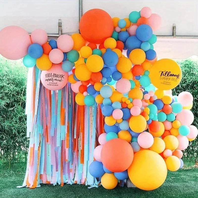 6 Rolls 492ft Vibrant Crepe Paper Streamers Party Decorations Streamers 6 Pastel Colors Birthday Wedding Birthday Streamers Party Decorations