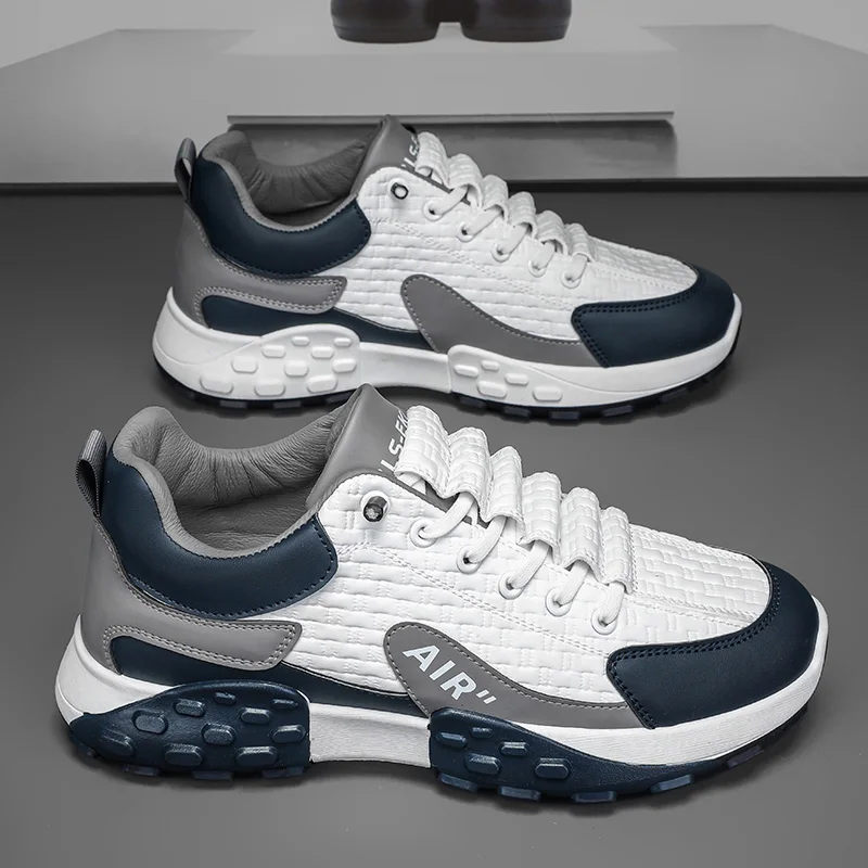 

Кроссовки KUCLUT Y116 мужские на толстой подошве, Повседневные Дышащие лоферы, уличная модная обувь для бега и прогулок