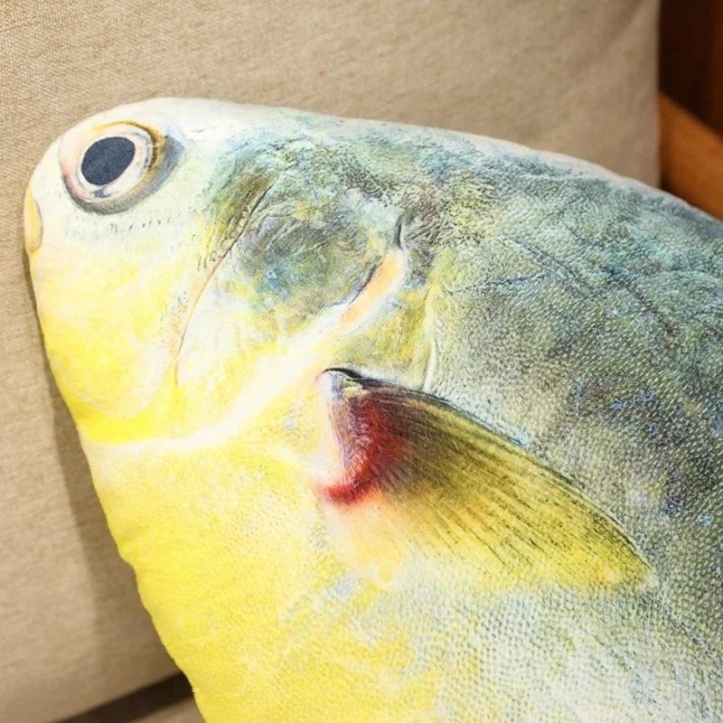 3D Simulation Fisch Plüsch Spielzeug Gefüllte Thunfisch Lachs Herbst Saury Grouper Plüsch Kissen Kreative Sofa Kissen Kissen Geschenk – Detail 23