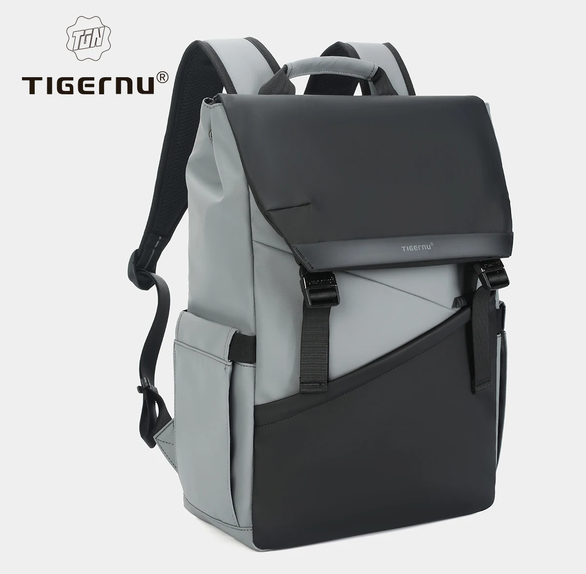Tigernu Fashion Backpack Men Korean Style Laptop Backpack Waterproof Bags Male Business Backpacks Travel Bags Knapsack