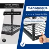 4x8 Overhead Garage Storage Rack, Adjustable Garage Storage Organization Systerm, Black 6