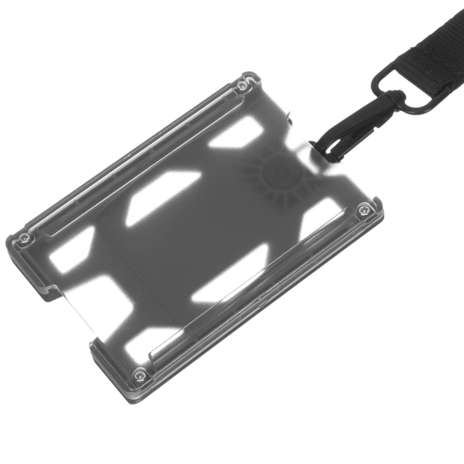 

ID Card Holder School Cover Keychain Picture Holders for Badges Name Tag Work Cards Keeper Protective Hanging Frame