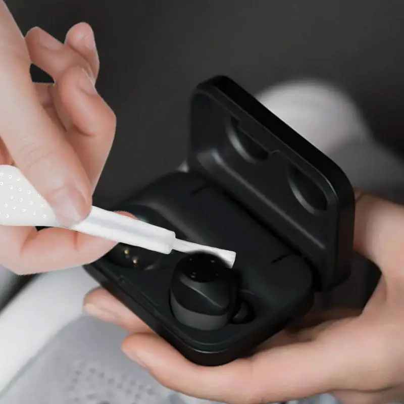 13pcs Cell Phone Charging Port Dust Plug W/Cleaning Brush Reusable Cleaning Brush For Headphones Phone Speaker Type C interface 4
