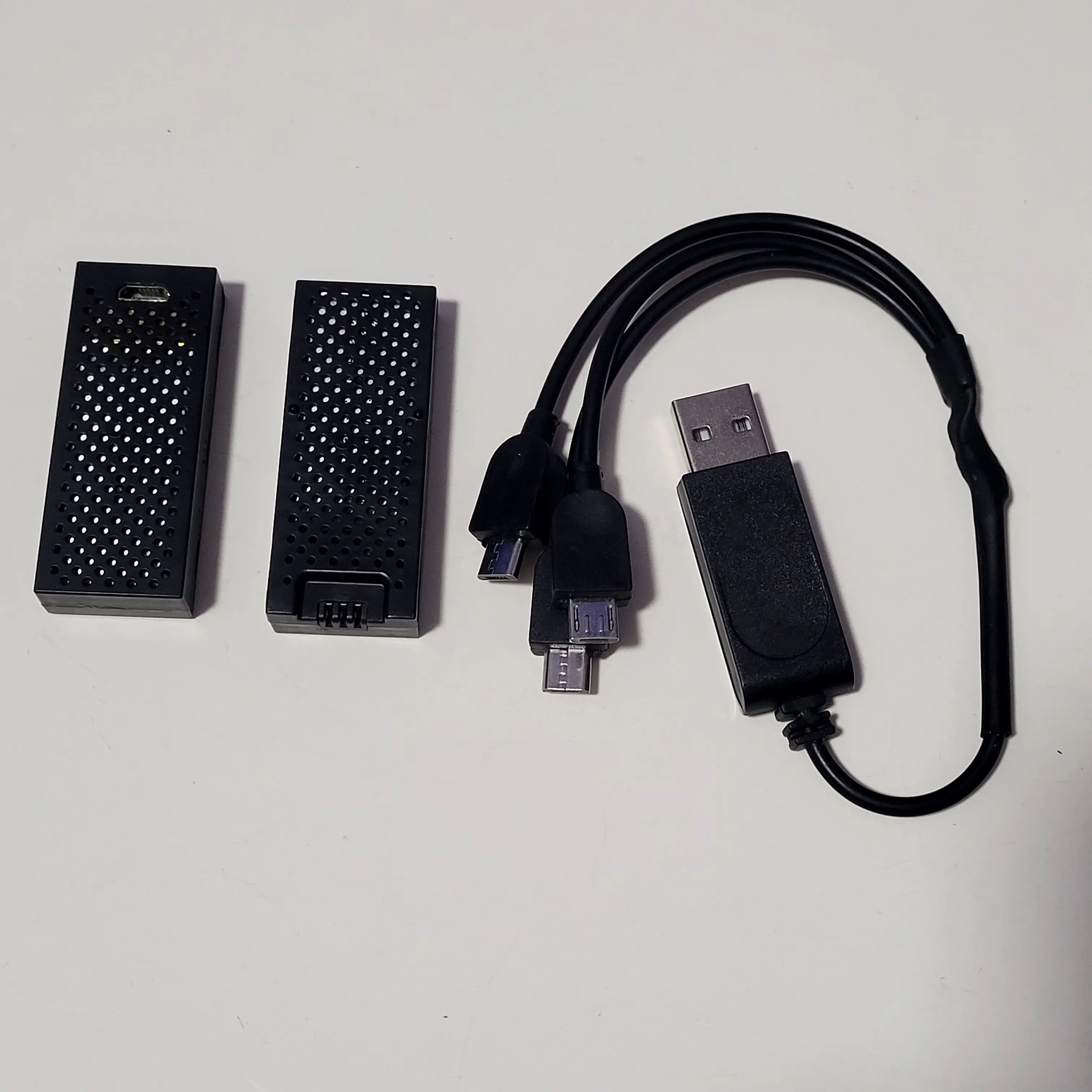 

RC Helicopter Spare Part 3.7V 400mAh 20C Battery / 3in1 USB Charger Cable Part Accessory for Wltoys XK K127