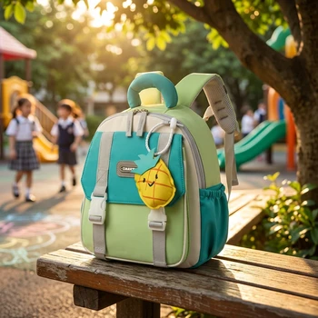 Zaino Premium per Asilo con Design Cartoon, Materiale Impermeabile Avanzato, Qualità Superiore, Resistente e Confortevole per Bambini e Ragazzi