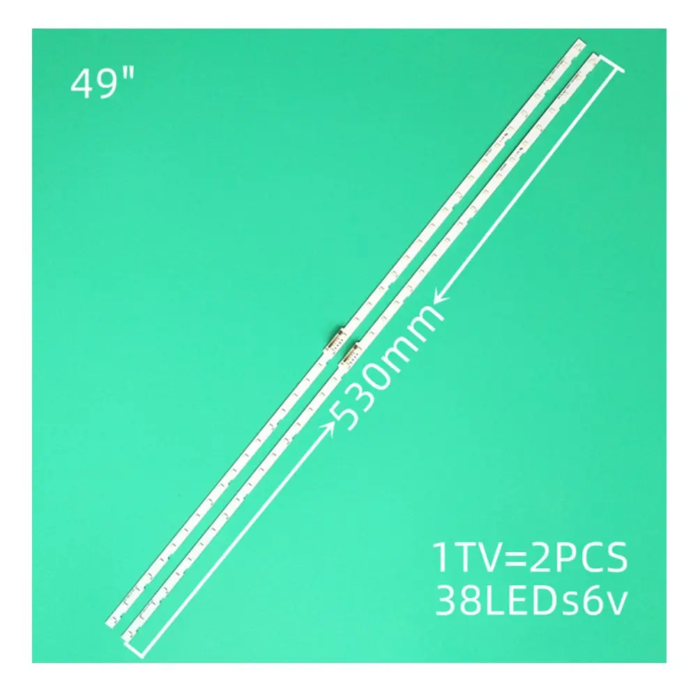 

120pcs/Lot LED backlight for Samsung 49NU7100 UN49NU7100 UE49NU7100 BN96-45953A 45953B AOT_49_NU7300_NU7100 STS49081