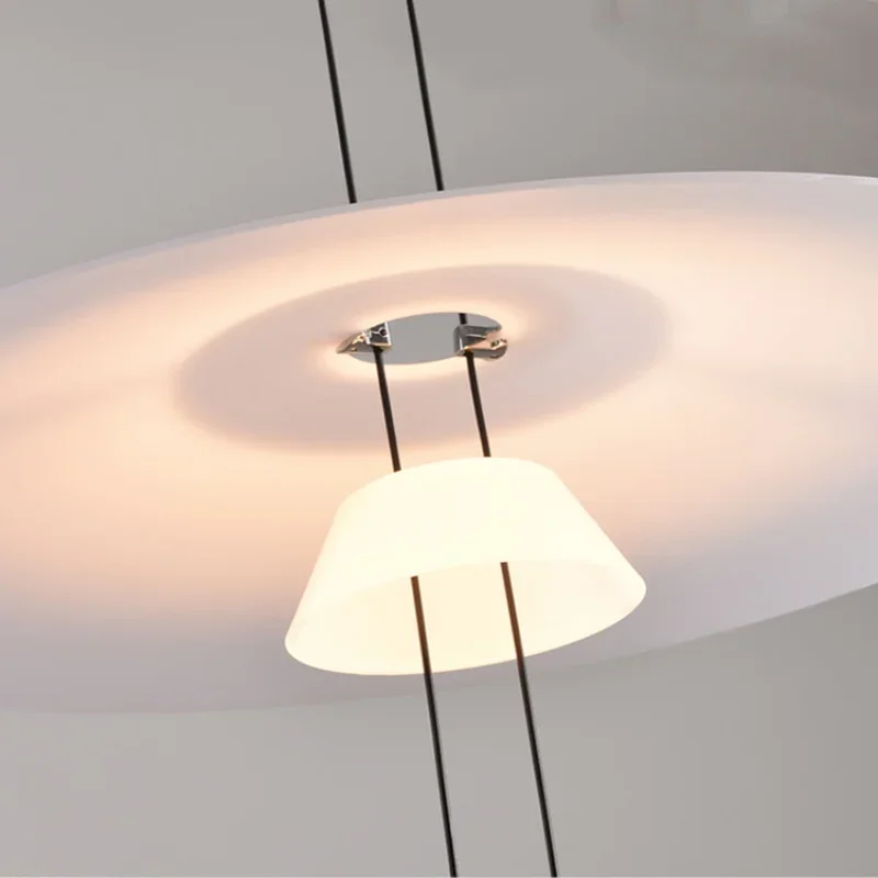 Pendant Lights Pendant Lamp Modern Circular Hanging Lamp For Living Room Dining Room Bar Dining Table