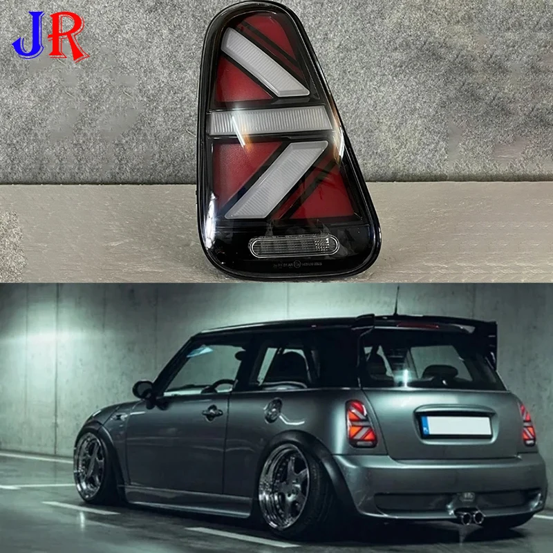 

Tail Lights Fit for BMW MINI R50 R52 R53 2006 2007 2008 2009 2010 - 2014 LED DRL Moving Turn Signal Brake Light Rear Taillight