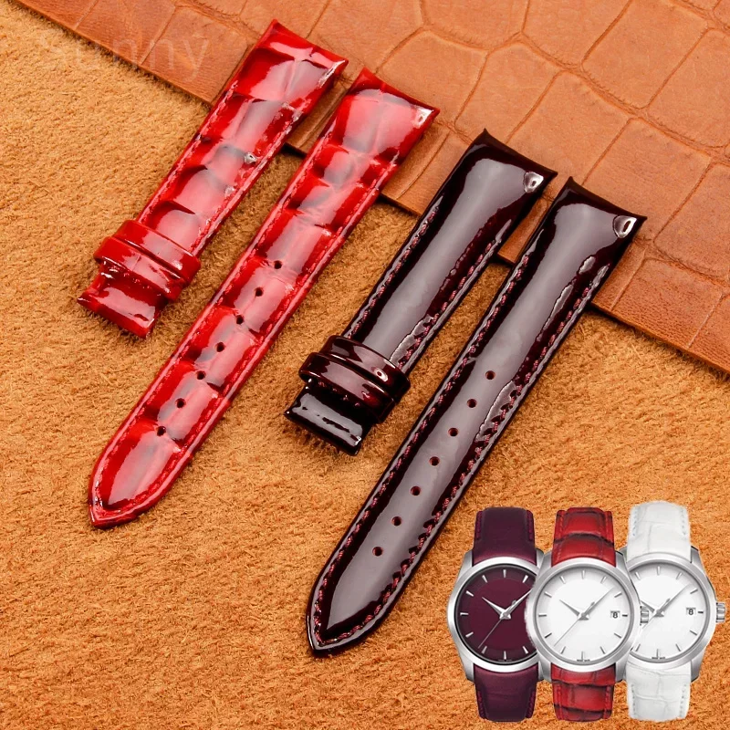 Elegant Genuine Leather Watch Strap - Waterproof & Sweatproof 18mm Women's Band Accessories