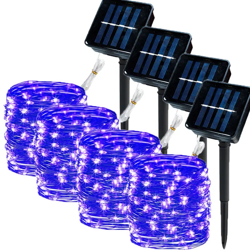 

22m/12m/7m Solar Led Light Outdoor Festoon Led Lamp Solar Garden Lights Outdoor Camping Waterproof Fairy Garland String Lights