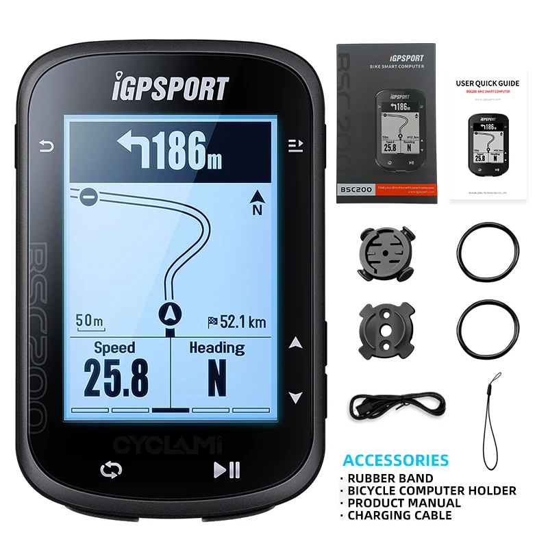 Igpsport 10s Bicycle Computer | Gps Cycling Computer Igs50