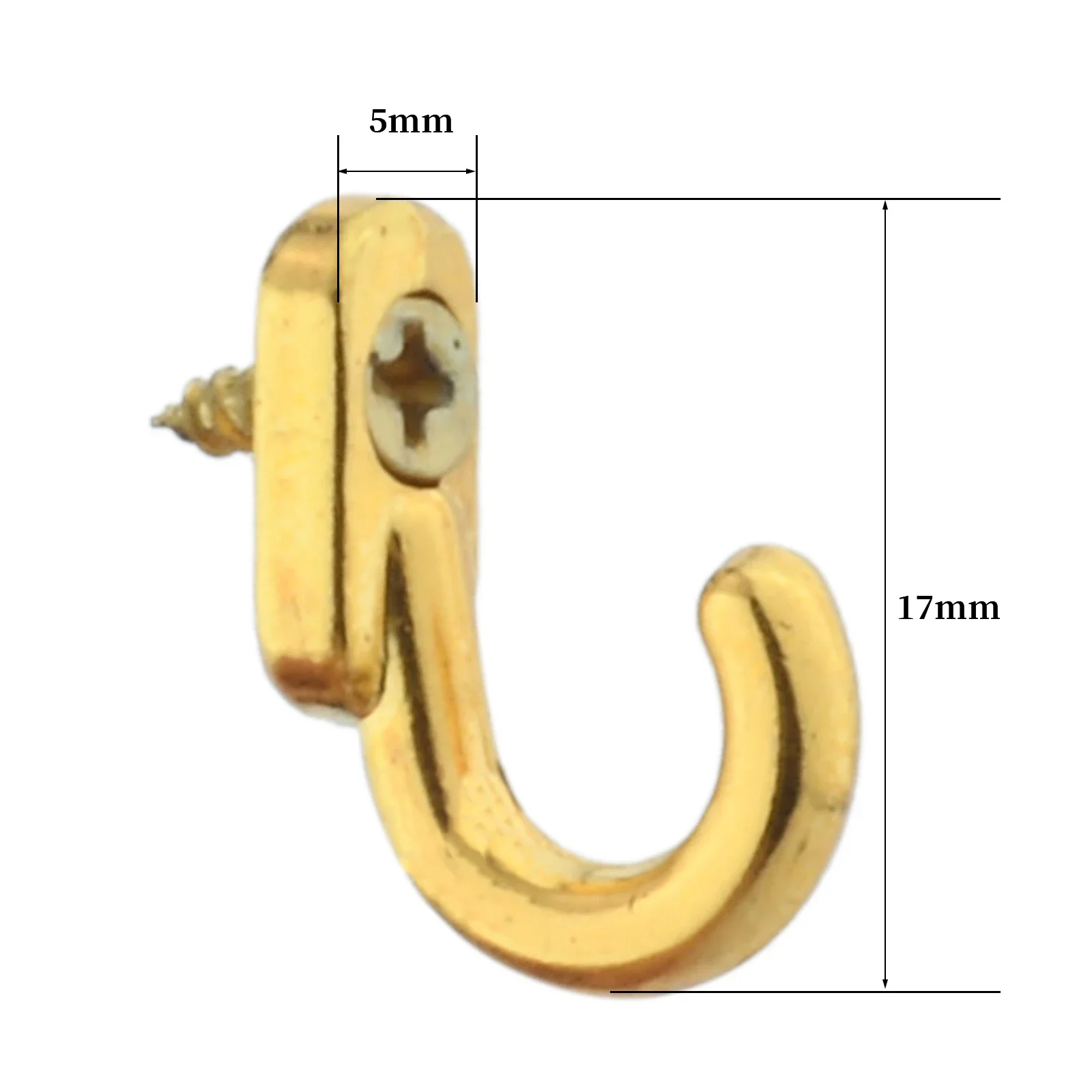 20 Pcs Mini Wall Hooks With Screws Door Zinc Alloy Coats Hat Hanger Hook For Home Bathroom Kitchen Decorative Hanging Storage Adhesive Hooks Wall Mount Hooks Self Adhesive Hooks Self Adhesive Wall Hooks Kitchen Hooks Adhesive Wall Hooks Coat Hook