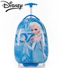 

Disney Egg Shape Snow Queen Children's Trolley Suitcase Cartoon Hard Shell Suitcase Cute Pupils Toddler Eggshell Trolley School